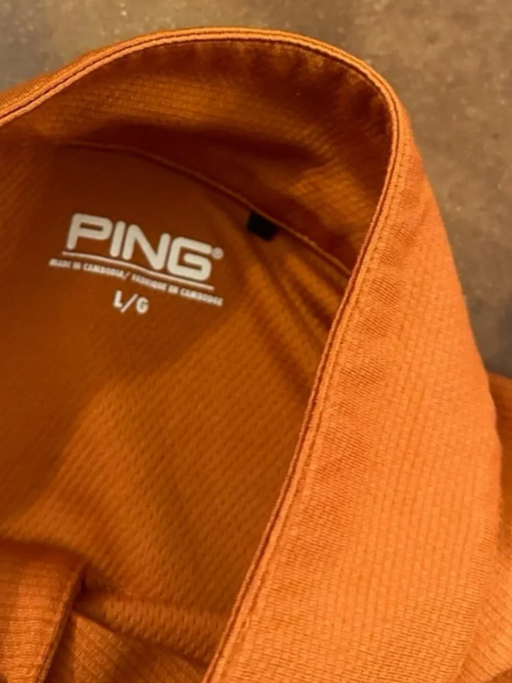 Ping Texas Longhorns 1/4 Zip Men’s Large